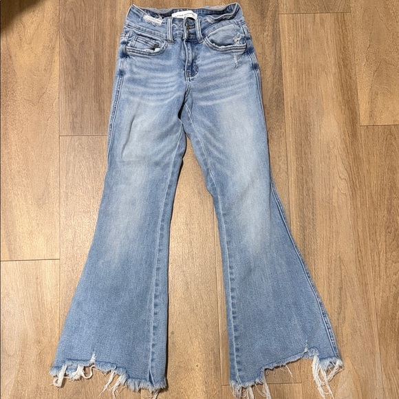 Flying Monkey Denim - Flying Monkey Mid-Rise Flare Stretch Jean